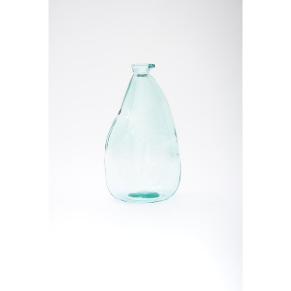Skleněná váza Madre Selva Saint Tropez, výška 36 cm