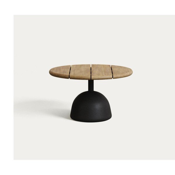 Kulatý zahradní konferenční stolek s deskou z akácie ø 55 cm Saura – Kave Home