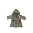 Šedý bavlněný dětský župan velikost 1-2 roky – Tiseco Home Studio