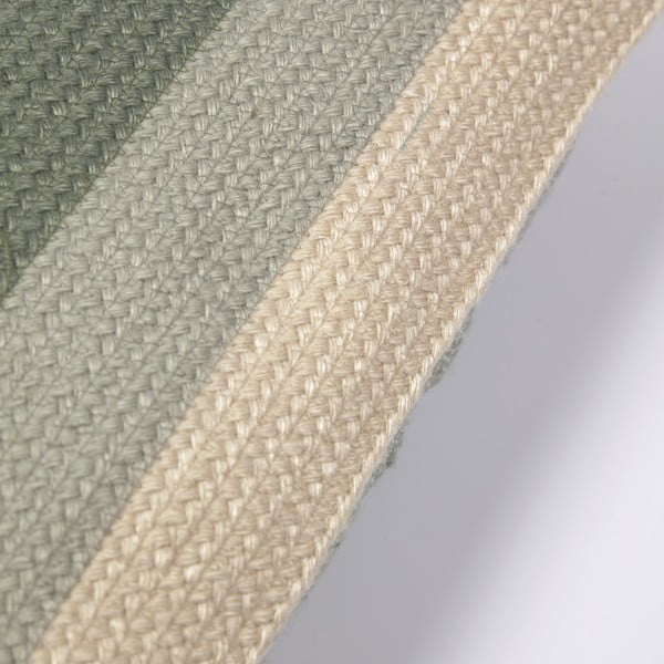 Zelený povlak na polštář z recyklovaného plastu Kave Home Leeith, 30 x 50 cm-image-1