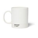 Bílý porcelánový hrnek 375 ml Cortado Cloud Dancer 11-4201  – Pantone