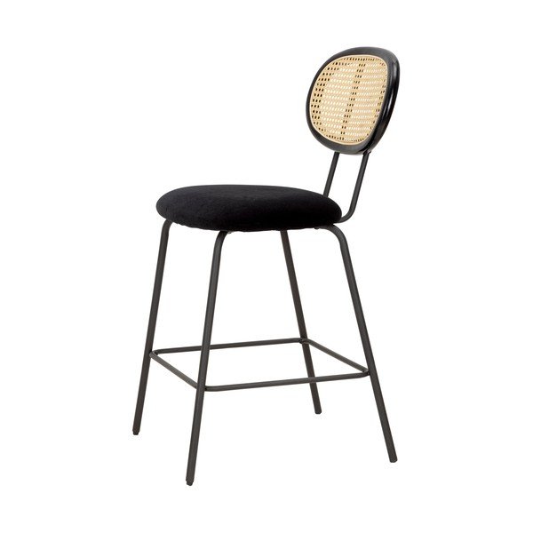 Černá barová židle Mauro Ferretti Osaka-image-2