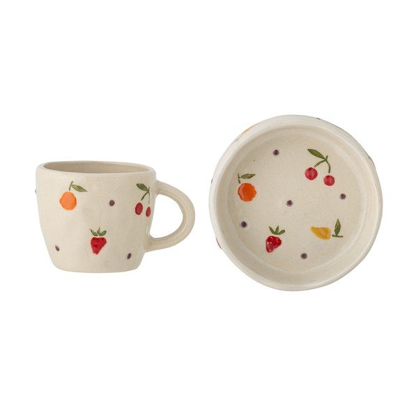 Kameninová dětská jídelní sada 2 ks Tatiana – Bloomingville Mini