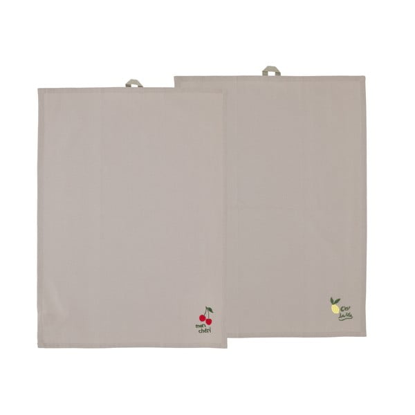 Bavlněné utěrky v sadě 2 ks 50x70 cm Bistro – Södahl
