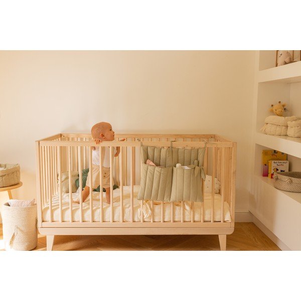 Kapsář na dětskou postýlku 40 cm Benjamin Olive – Lorena Canals-image-3