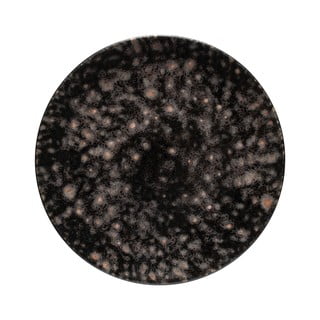 Šedý kameninový podnos Costa Nova Roda Iris, ⌀ 28 cm