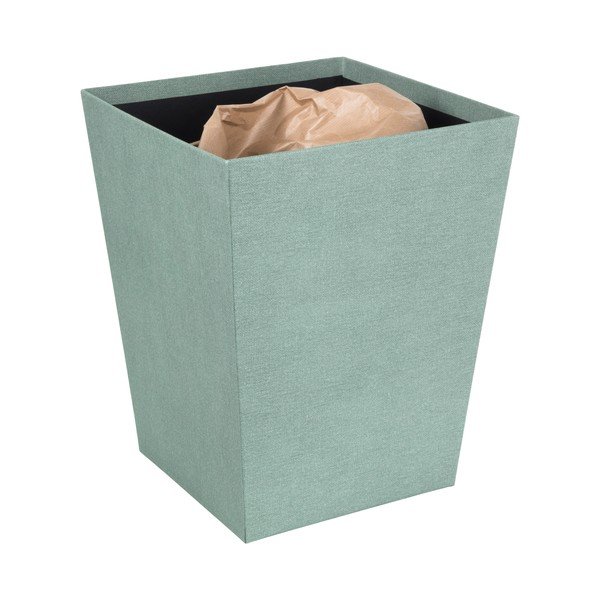 Odpadkový koš zelenomodrý Sofia Canvas Paper Laminate – Bigso-image-4