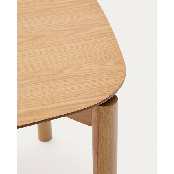 Jídelní stůl v dekoru jasanu 90x160 cm Indara – Kave Home-image-1