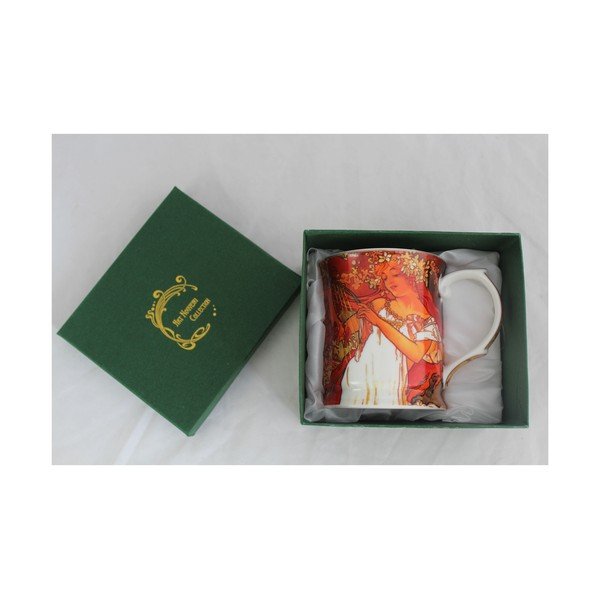 Alfons Mucha - hrnek Jaro, 0,4 l-image-1