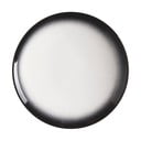 Bílo-černý keramický dezertní talíř Maxwell & Williams Caviar, ø 20 cm