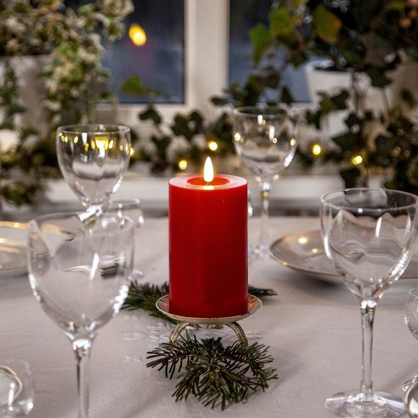 LED svíčka (výška 15 cm) Flamme Flow – Star Trading-image-1