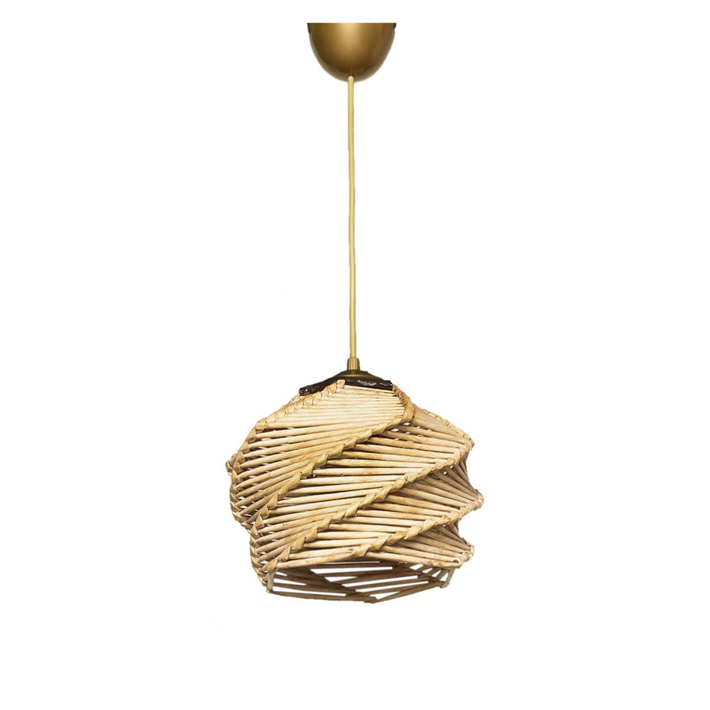Závěsné svítidlo v béžovo-zlaté barvě ø 20 cm Primante – Opviq lights