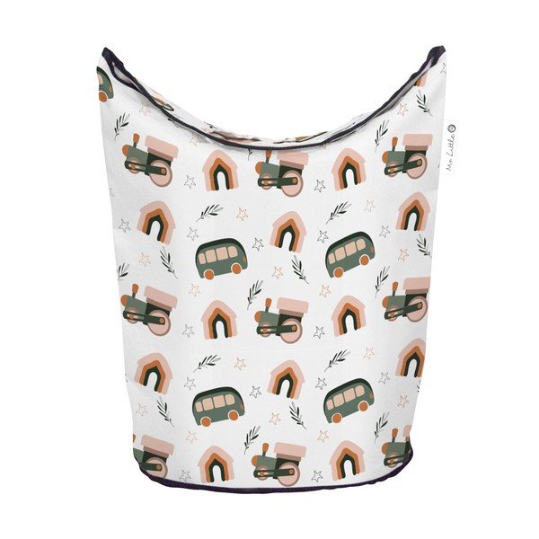 Látkový dětský úložný koš Little House - Butter Kings-image-2