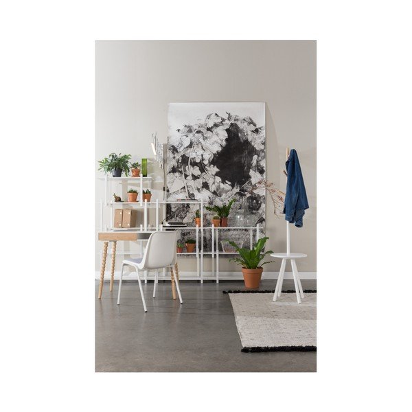 Bílý věšák s odkládacím prostorem Zuiver Table Tree-image-3
