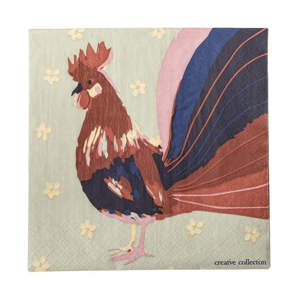 Papírové ubrousky v sadě 20 ks 33x33 cm Hanaia – Bloomingville