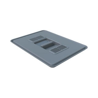 Víko pro velké plastové koše s filtrem proti zápachu, 21,5 x 29 cm - Elletipi