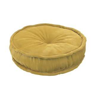 Žlutý polštář na sezení Posh Velvet – Yellow Tipi