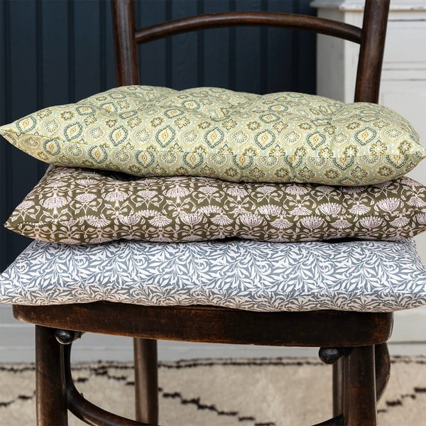 Bavlněný podsedák 37x37 cm Blockprint – Rex London-image-3