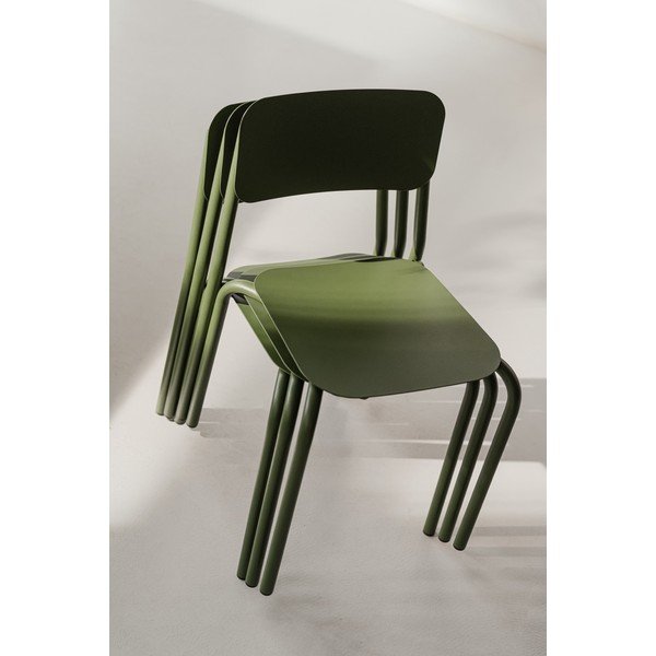 Zelená kovová zahradní židle Kei – noo.ma-image-4