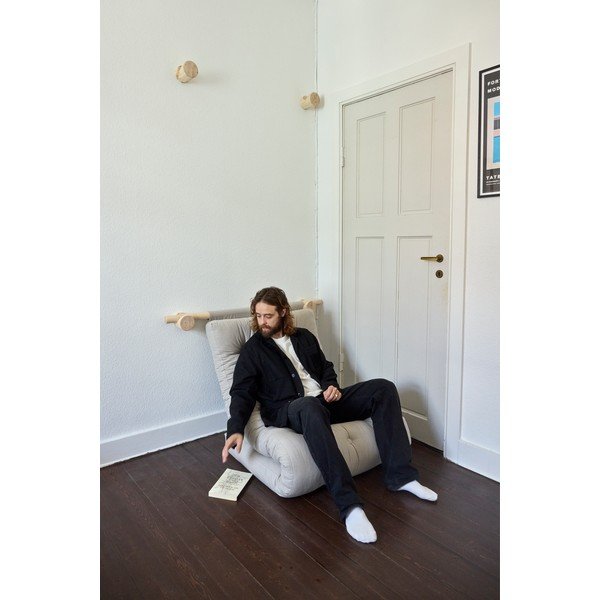 Béžové křeslo Hooked – Karup Design-image-1