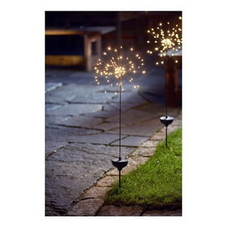 Venkovní solární LED svítidlo s bílými diodami Star Trading Firework, výška 100 cm
