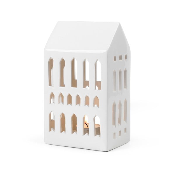 Bílý keramický svícen Kähler Design Urbania Lighthouse Church-image-2