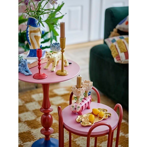 Béžový/jantarový bavlněný koberec 140x200 cm Chola – Bloomingville-image-2