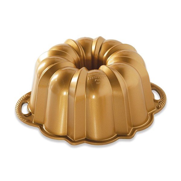 Forma na bábovku ve zlaté barvě Nordic Ware Anniversary, 2,8 l