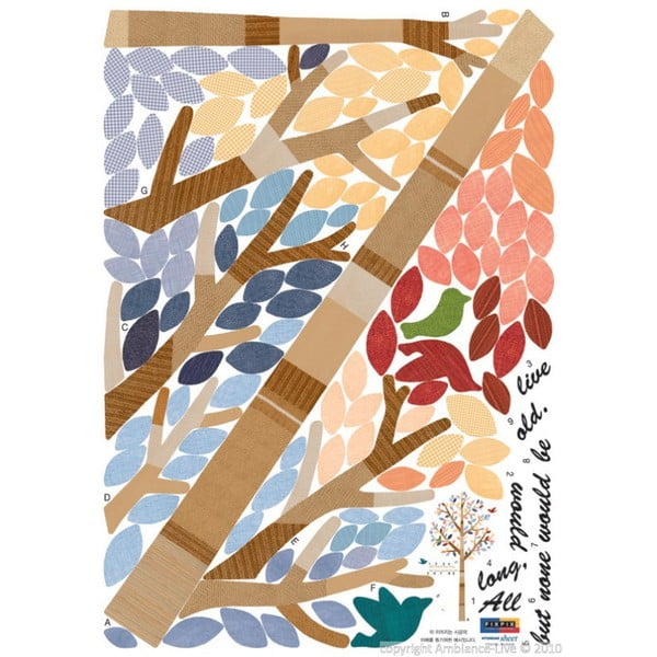 Samolepka Ambiance Tree and birds-image-1