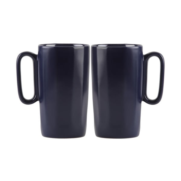 Modré hrnky z kameniny v sadě 2 ks 330 ml Fuori – Vialli Design