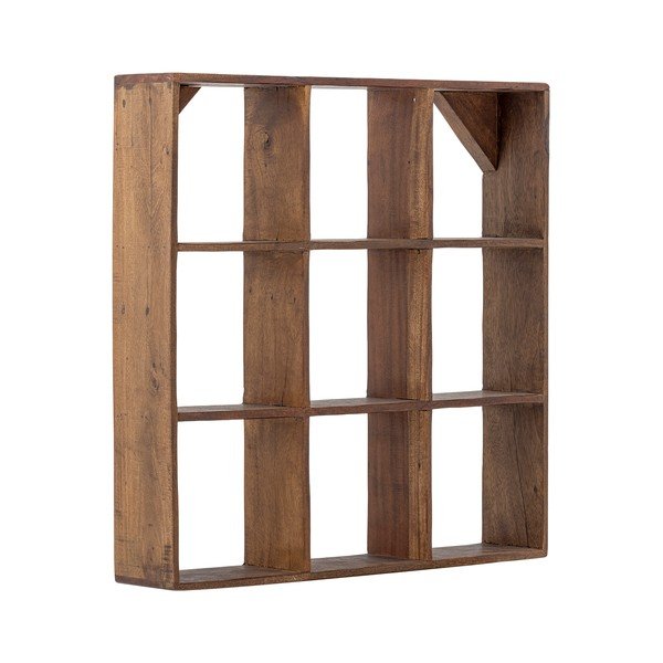 Patrová police z recyklovaného dřeva v přírodní barvě 53 cm Tilo – Bloomingville-image-3