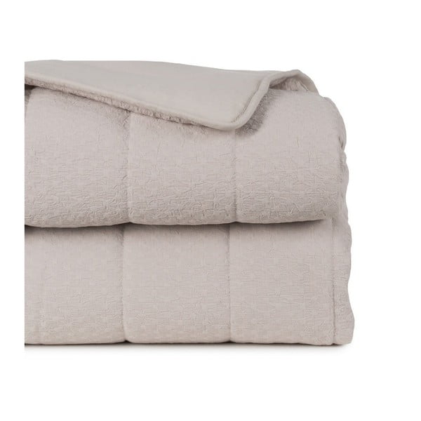 Béžový prošívaný přehoz 240x260 cm – Ixia