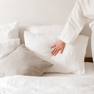 Povlak na polštář s příměsí lnu 40x60 cm – Linen Tales