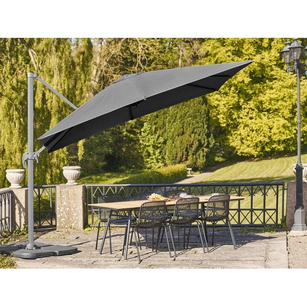 Černý slunečník ø 295 cm Baza – House Nordic-image-3