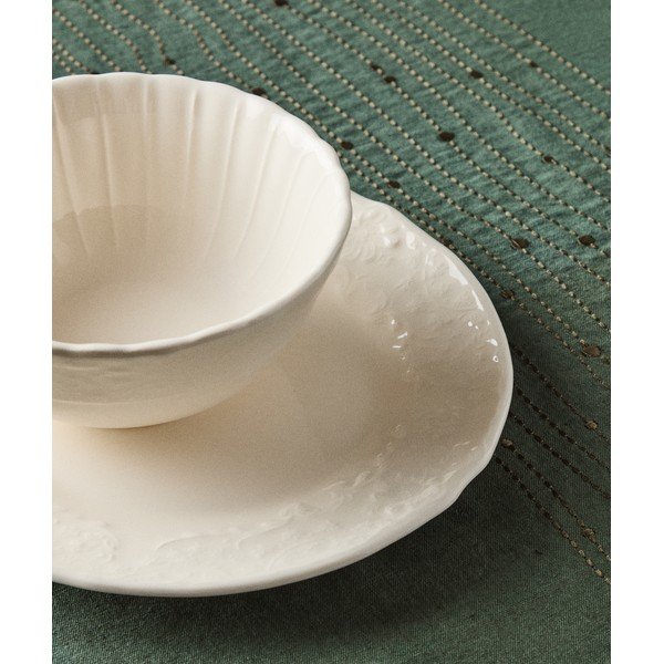 Béžový dezertní  keramický talíř ø 17 cm Varla – Kave Home-image-1