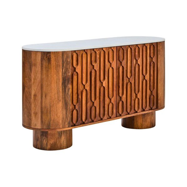 Komoda z mangového dřeva v přírodní barvě 140x75x45 cm Torcino – Premier Housewares