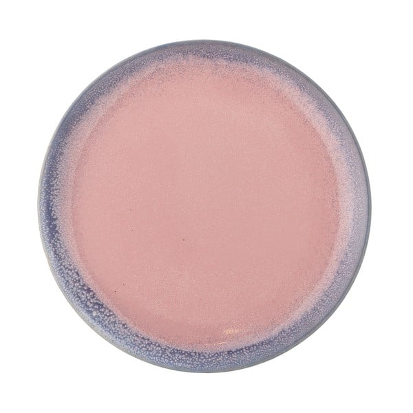 Světle růžový talíř z kameniny ø 26,5 cm Paula – Bloomingville-image-3