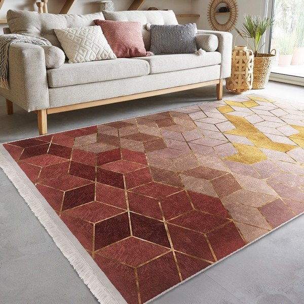 Růžový koberec 80x150 cm – Mila Home-image-3