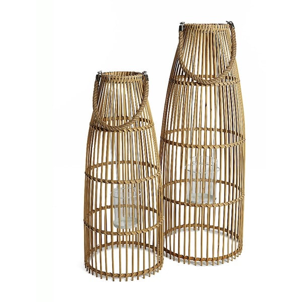 Sada 2 bambusových luceren Simla Natural