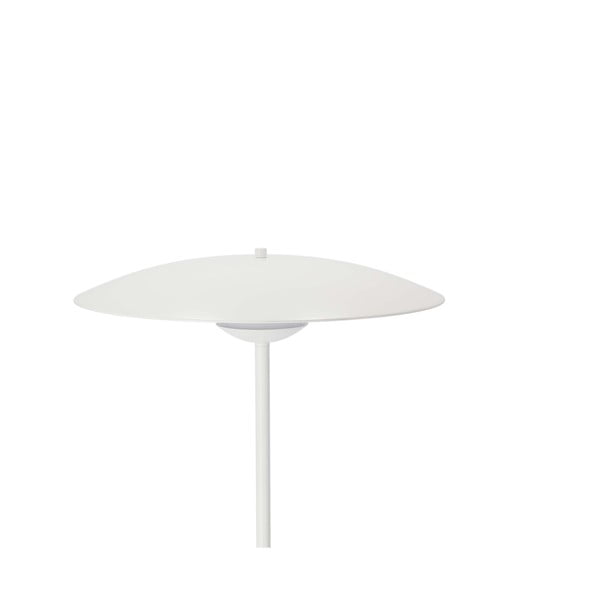 Bílá LED stojací lampa s kovovým stínidlem (výška 140 cm) Lund – Candellux Lighting-image-3