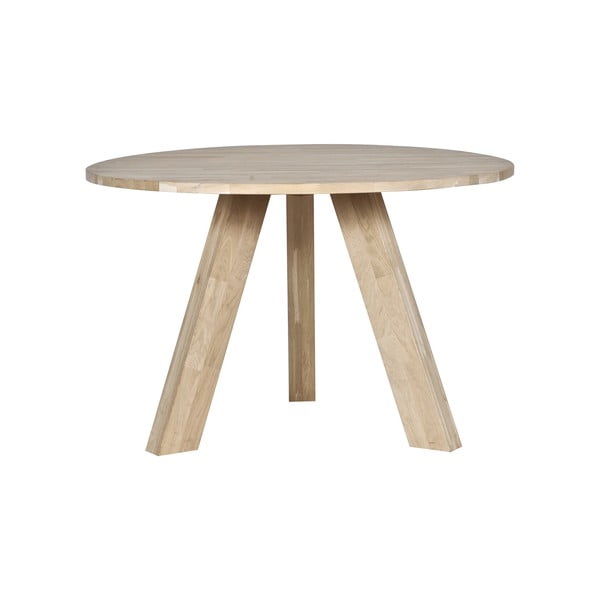Jídelní stůl z dubového dřeva WOOOD Rhonda, ø 129 cm