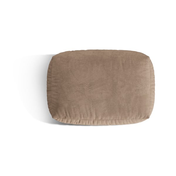 Světle hnědá sametová modulární podnožka Martina – Micadoni -image-2