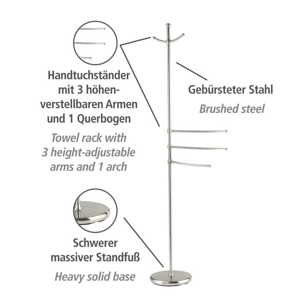 Stojan na ručníky a župany Wenko Adiamo-image-3
