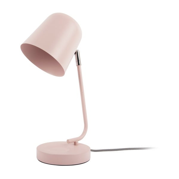 Růžová stolní lampa (výška 38,5 cm) Encantar  – Leitmotiv
