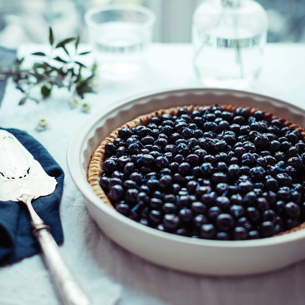 Kulatá forma na koláč v barvě slonové kosti Emile Henry Patisserie, 1,5 l-image-1