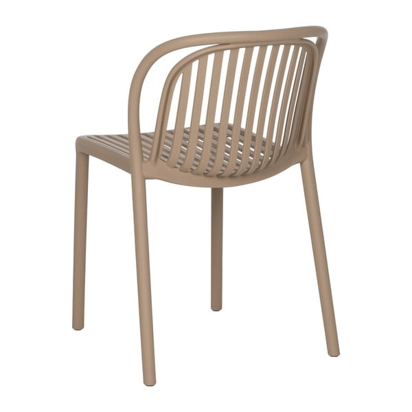 Béžová plastová jídelní židle Alia – Ixia-image-2