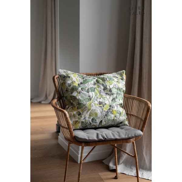 Lněný povlak na polštář 40x40 cm Lotus – Linen Tales-image-1