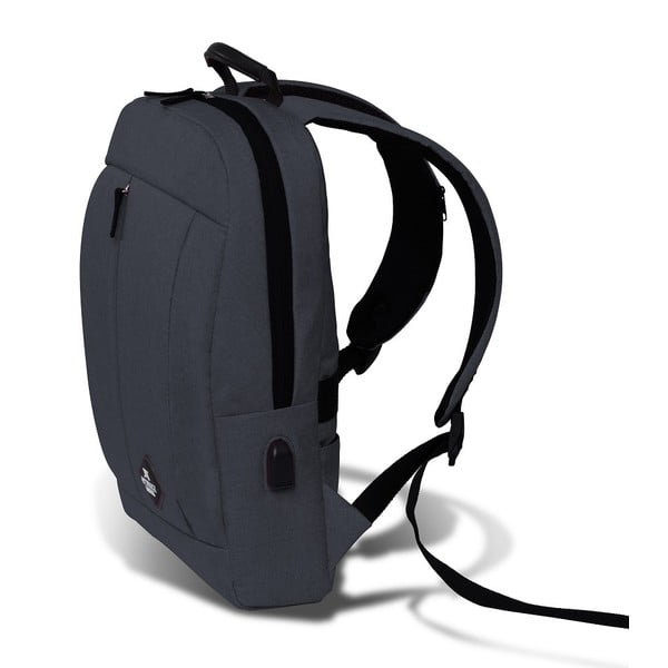 Antracitový batoh s USB portem My Valice GALAXY Smart Bag-image-3