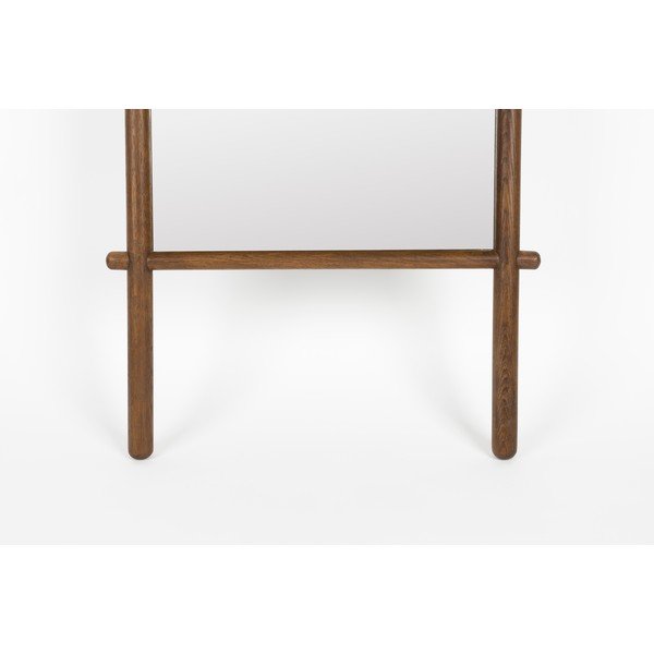 Stojací zrcadlo s dřevěným rámem 58x160 cm Solene – White Label-image-3