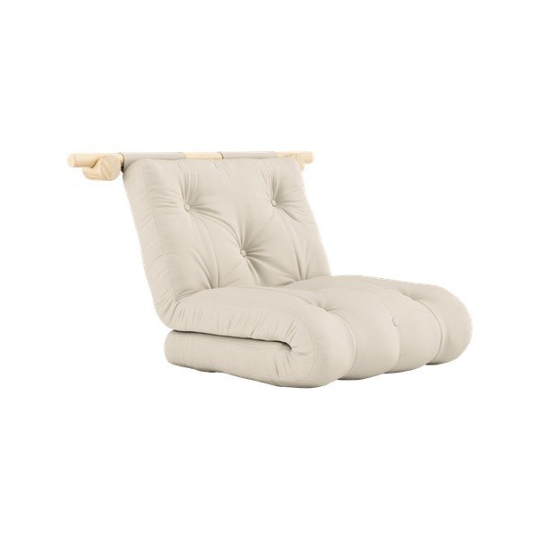 Béžové křeslo Hooked – Karup Design